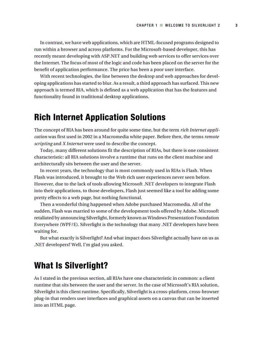 image for page Beginning Silverlight 2 From Novice to Professional