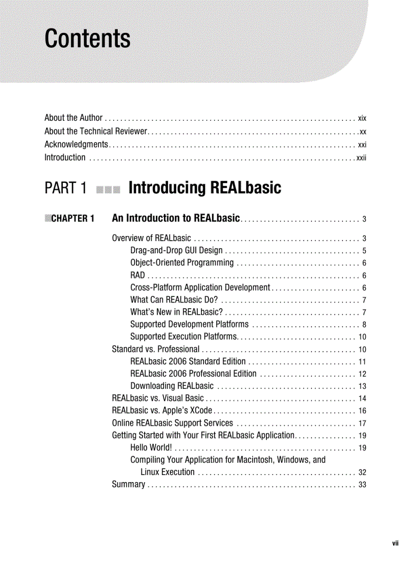 image for page Beginning REALbasic From Novice to Professional