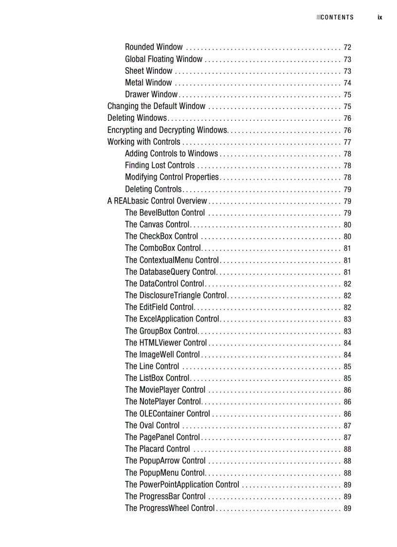 image for page Beginning REALbasic From Novice to Professional