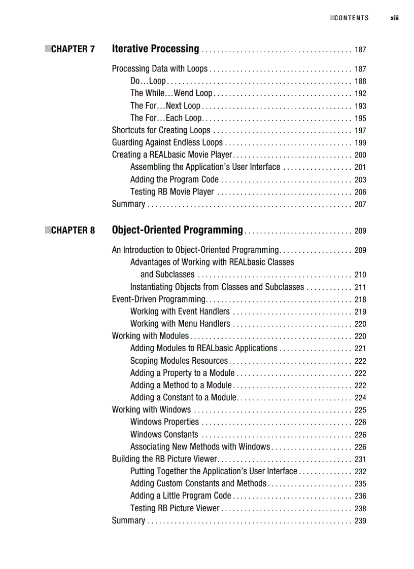 image for page Beginning REALbasic From Novice to Professional