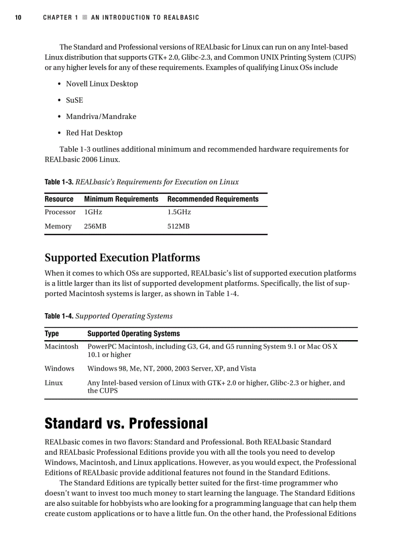 image for page Beginning REALbasic From Novice to Professional
