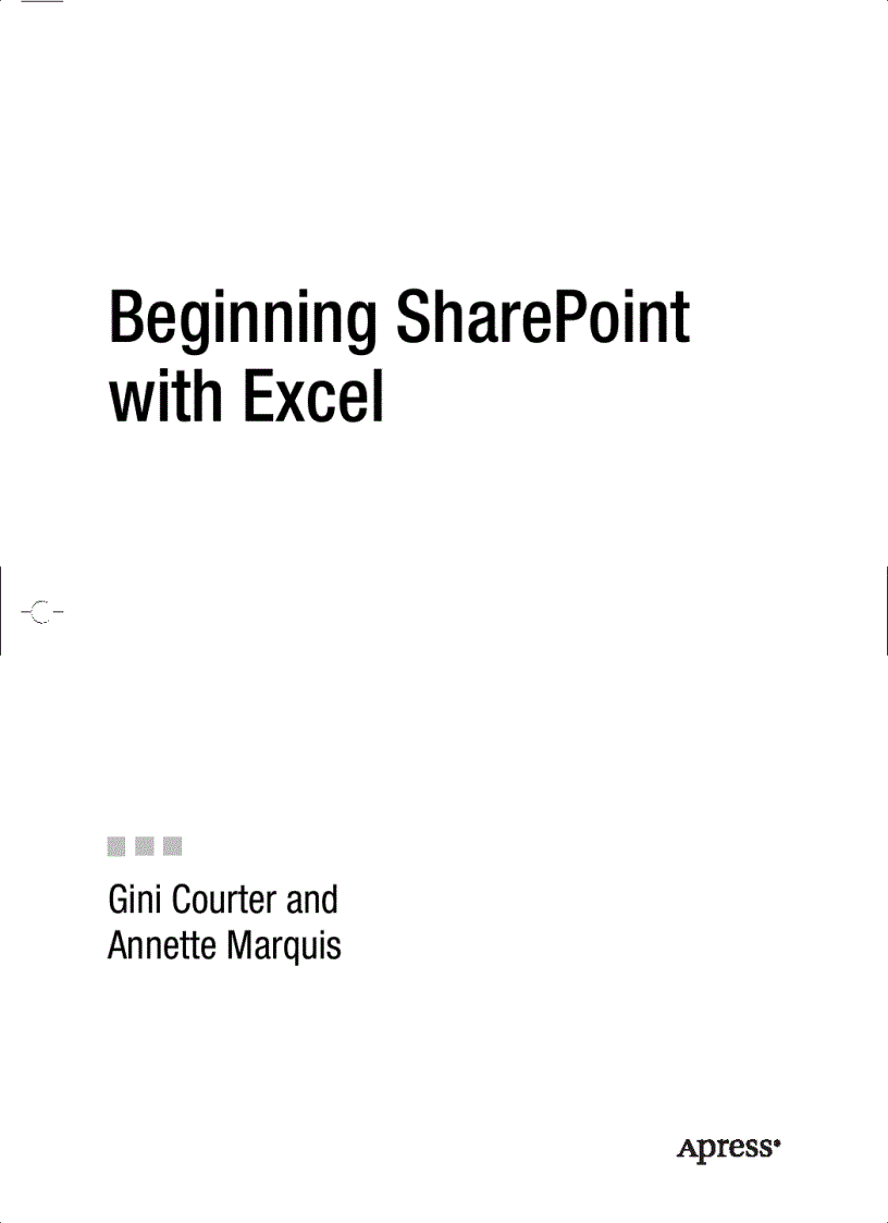 image for page Beginning SharePoint with Excel