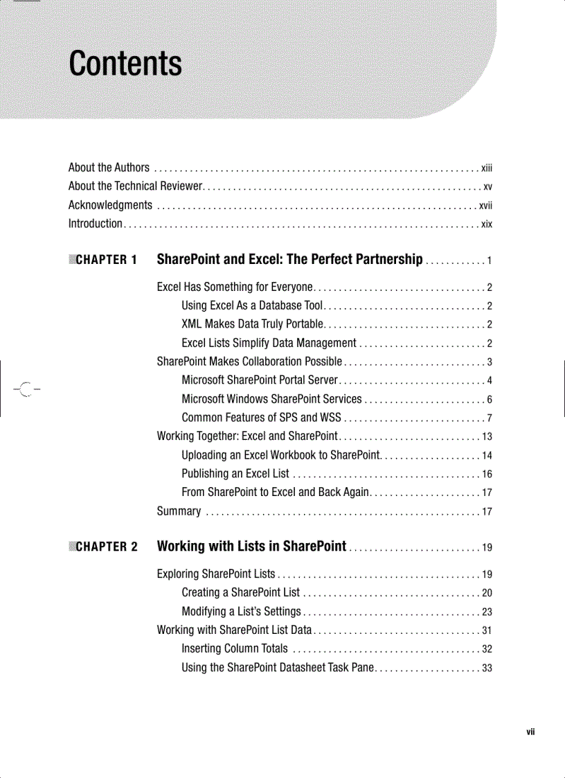 image for page Beginning SharePoint with Excel