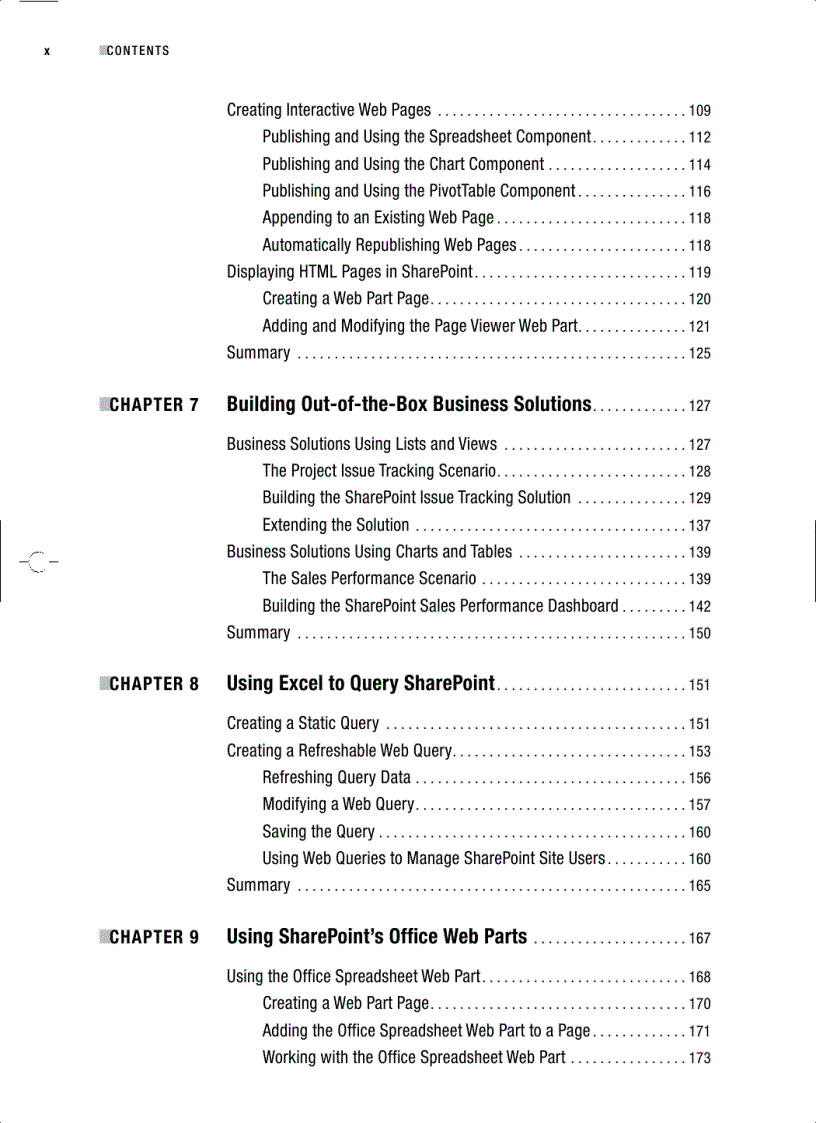 image for page Beginning SharePoint with Excel