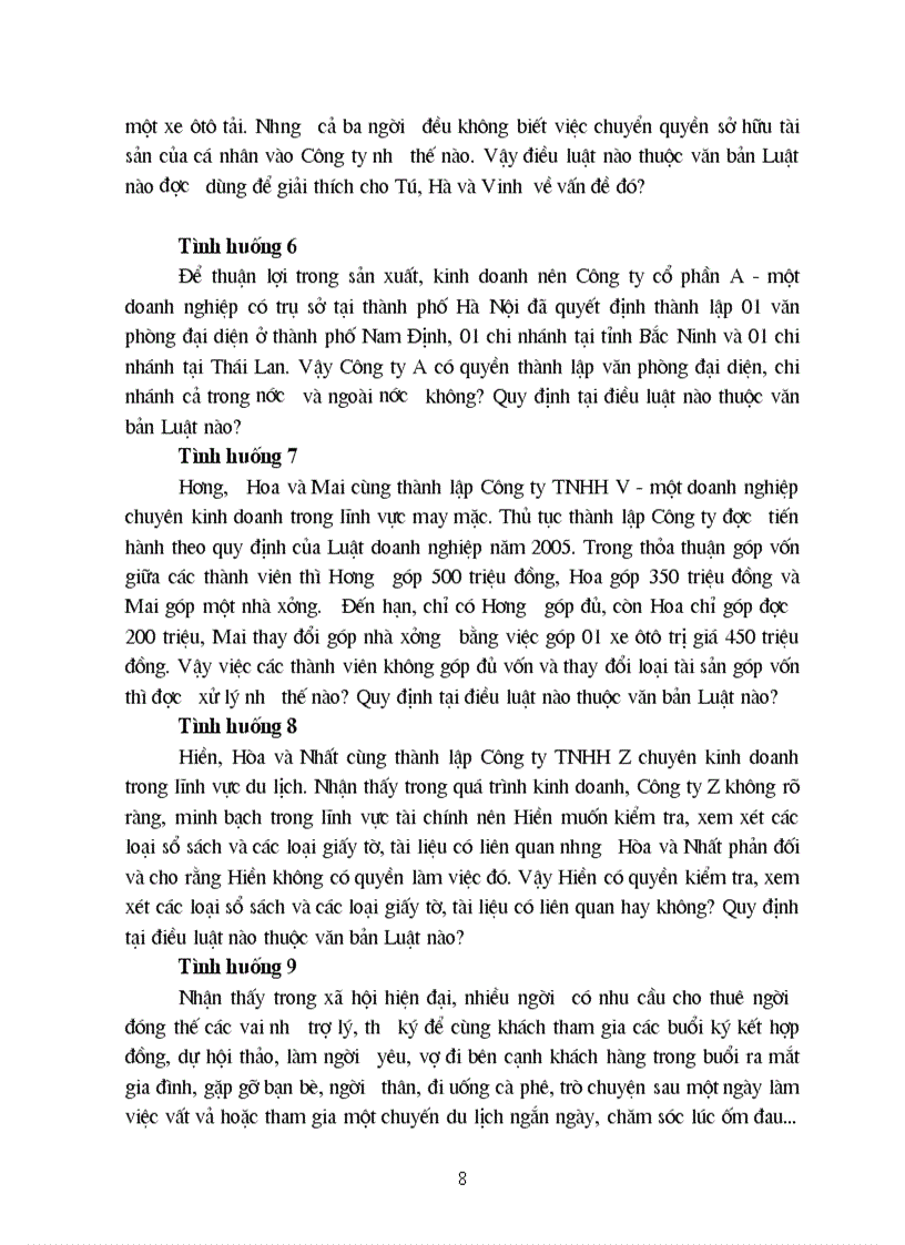 image for page Bài tập Luật Kinh tế không lời giải