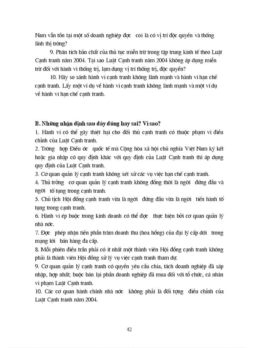 image for page Bài tập Luật Kinh tế không lời giải