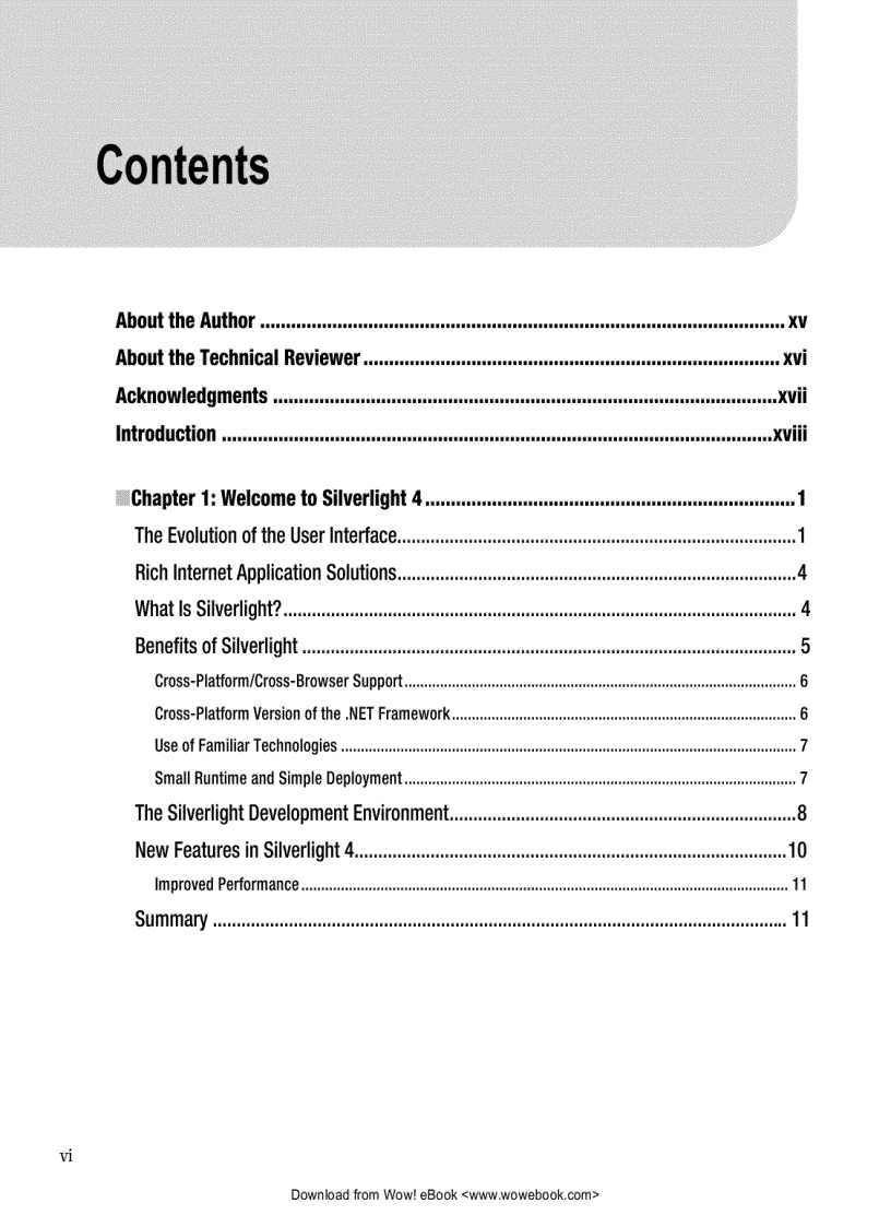 image for page Beginning Silverlight 4 in C