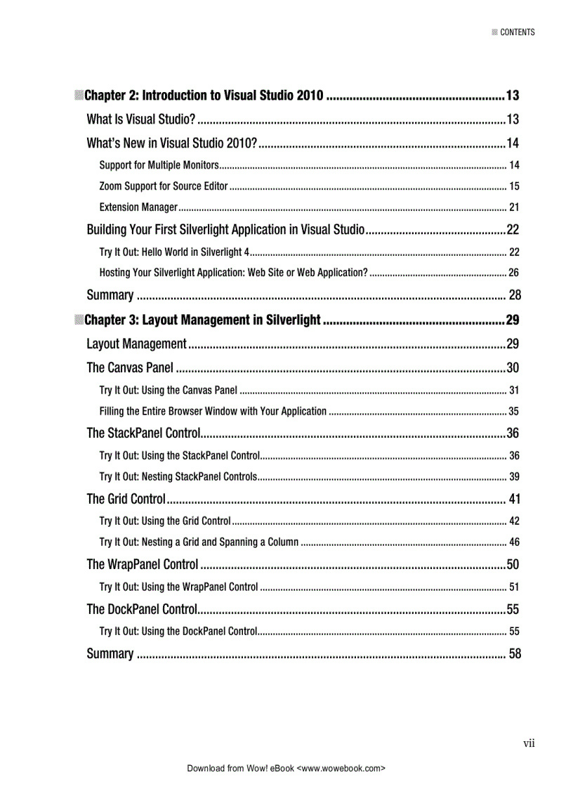 image for page Beginning Silverlight 4 in C