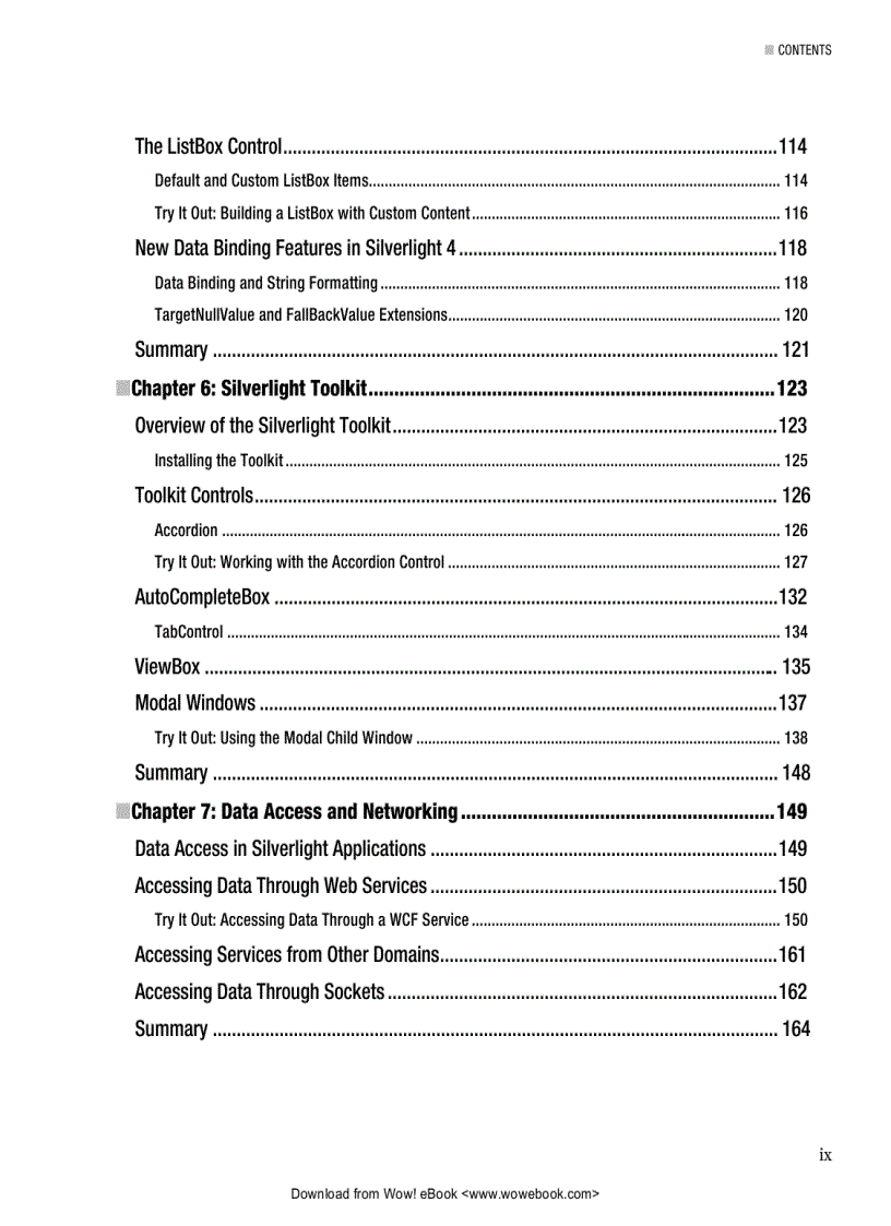 image for page Beginning Silverlight 4 in C