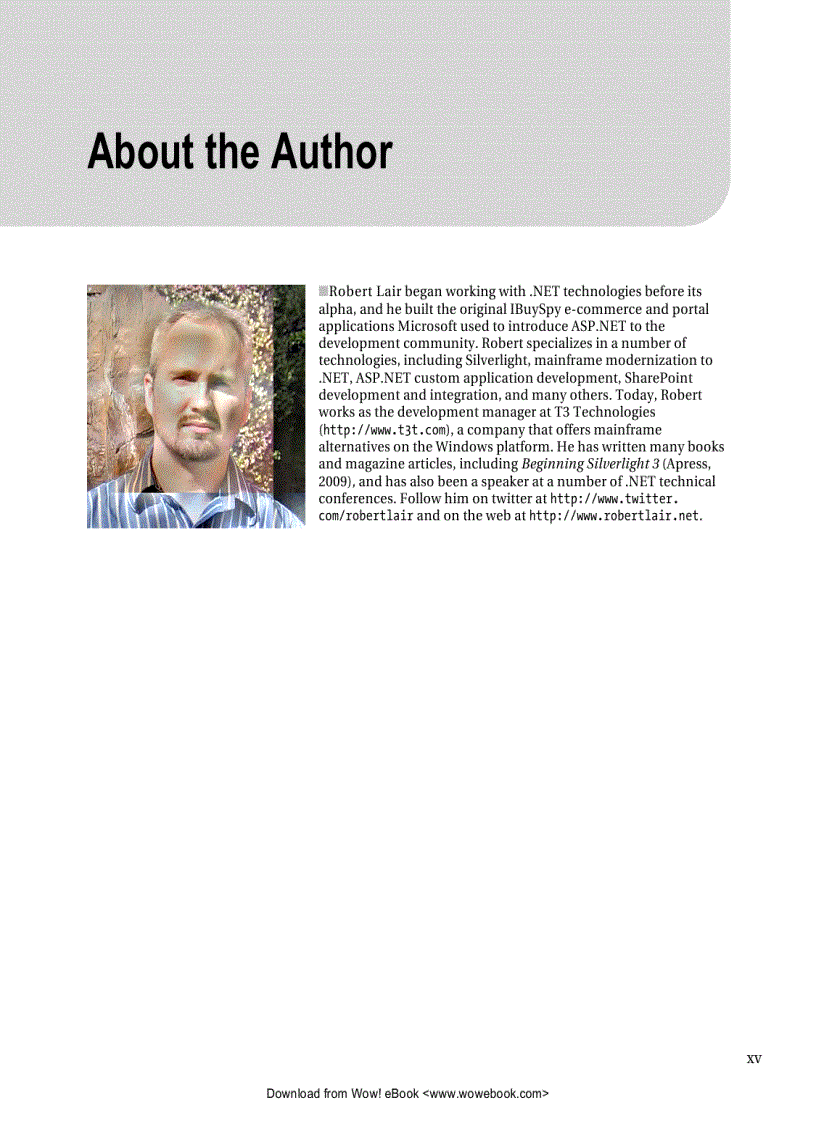 image for page Beginning Silverlight 4 in C