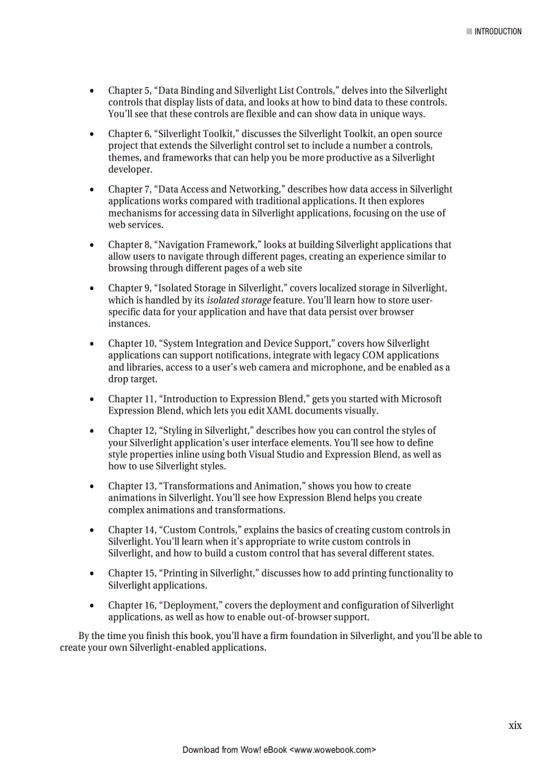 image for page Beginning Silverlight 4 in C