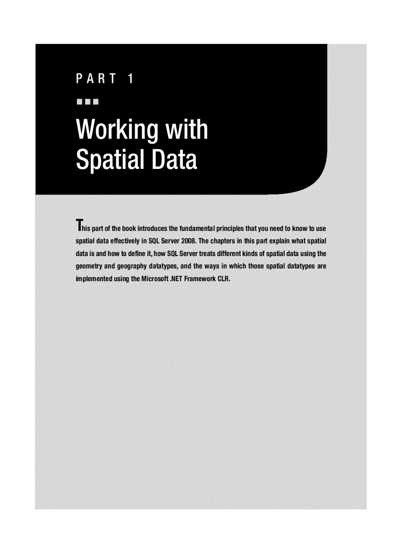 image for page Beginning Spatial with SQL Server 2008