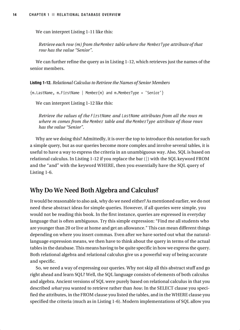 image for page Beginning SQL Queries From Novice to Professional