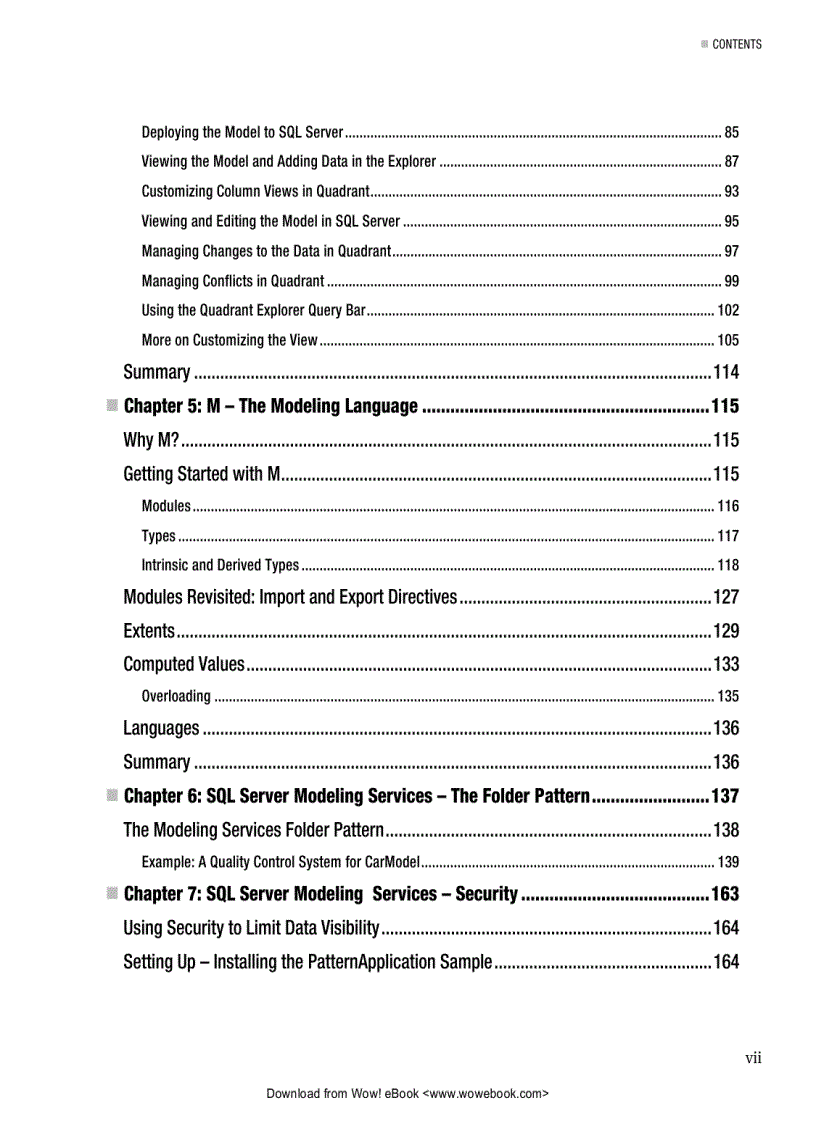 image for page Beginning SQL Server Modeling Model Driven Application Development in SQL Server 2008