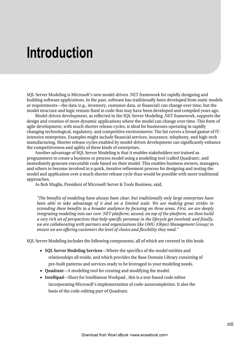 image for page Beginning SQL Server Modeling Model Driven Application Development in SQL Server 2008