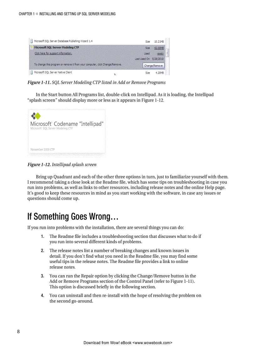 image for page Beginning SQL Server Modeling Model Driven Application Development in SQL Server 2008