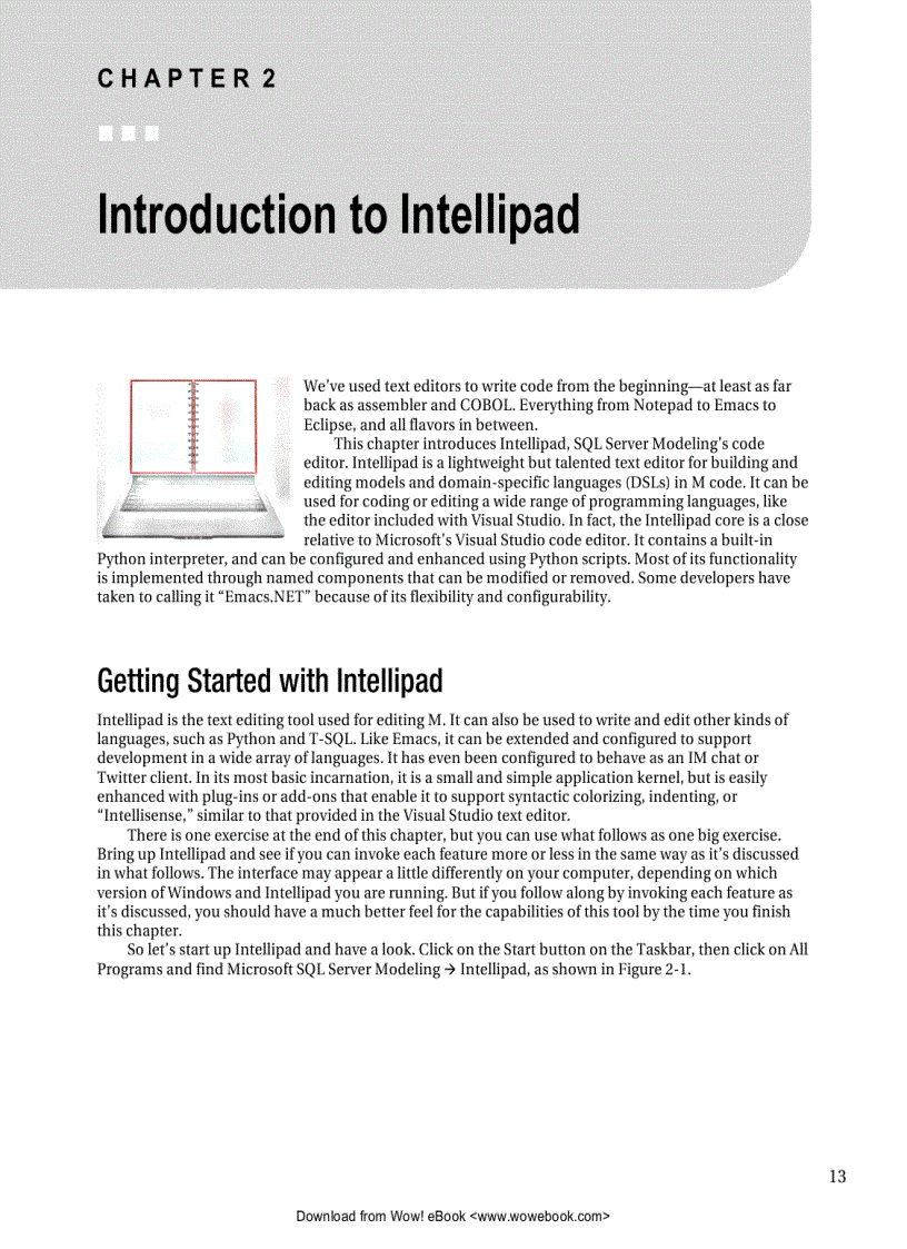image for page Beginning SQL Server Modeling Model Driven Application Development in SQL Server 2008