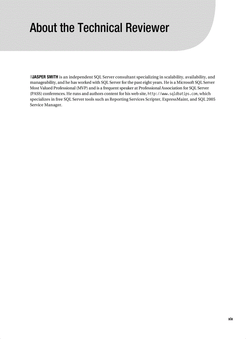 image for page Beginning SQL Server 2008 for Developers From Novice to Professional