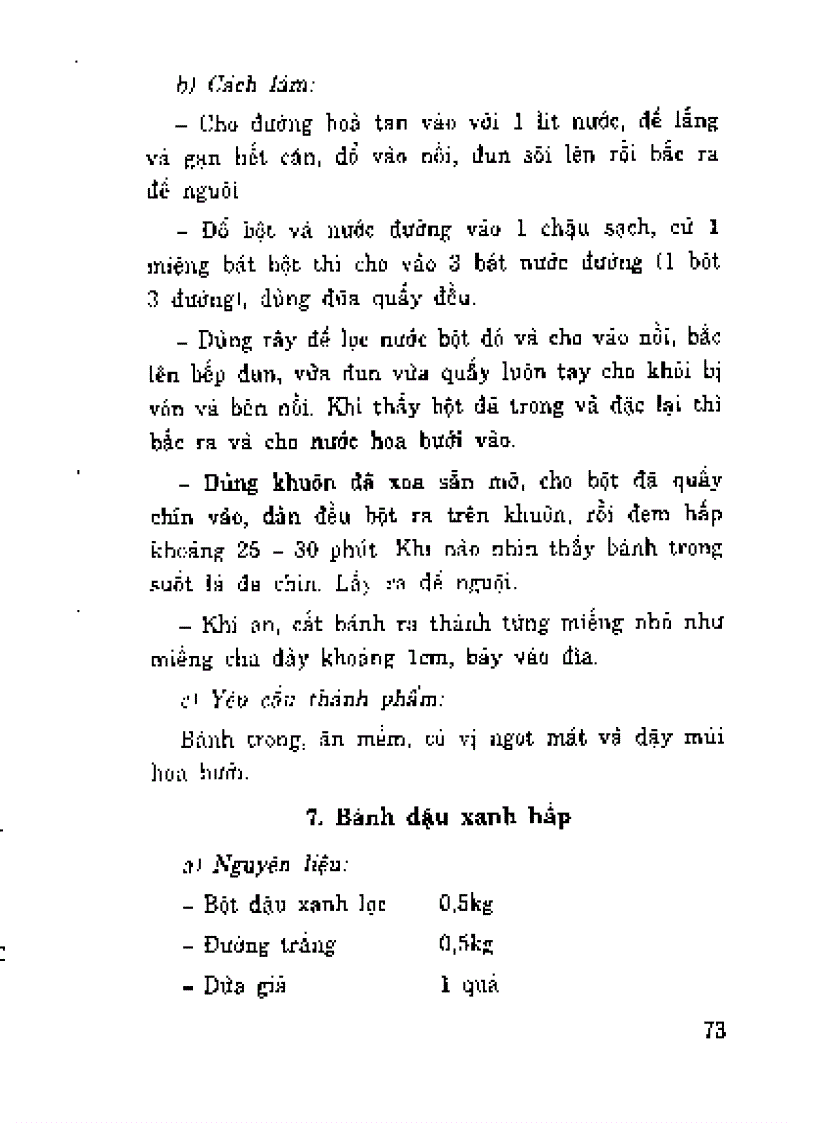 Các sản phẩm từ đậu xanh 3