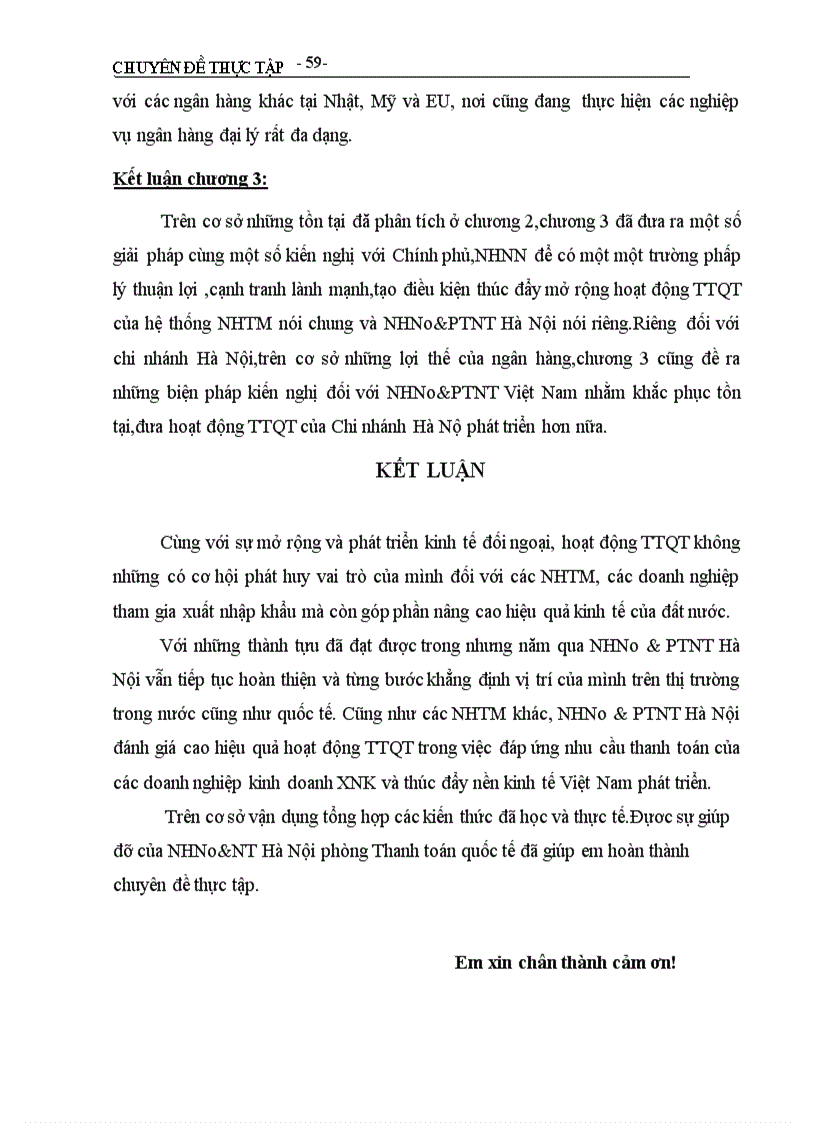 image for page Thực trạng và một số giải pháp phát triển hoạt động thanh toán quốc tế tại Ngân hàng Nông nghiệp và Phát triển nông thôn Hà Nội