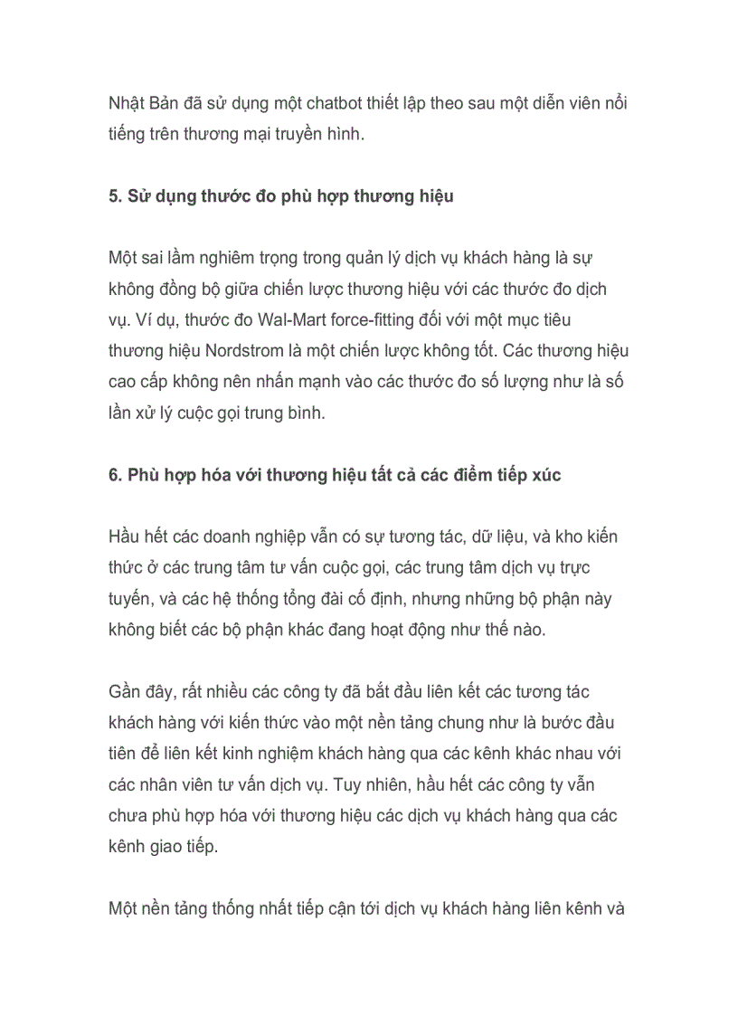 image for page Sáu cách xây dựng thương hiệu qua dịch vụ khách hàng