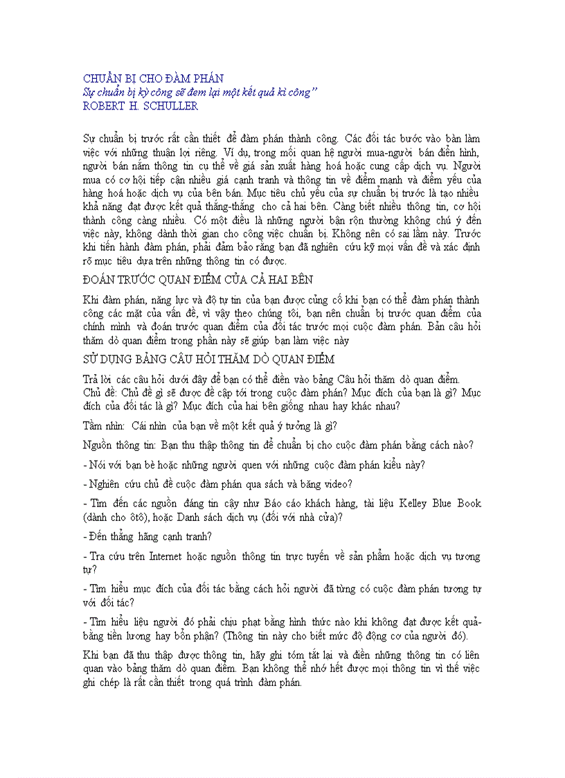 image for page Chuẩn bị cho đàm phán