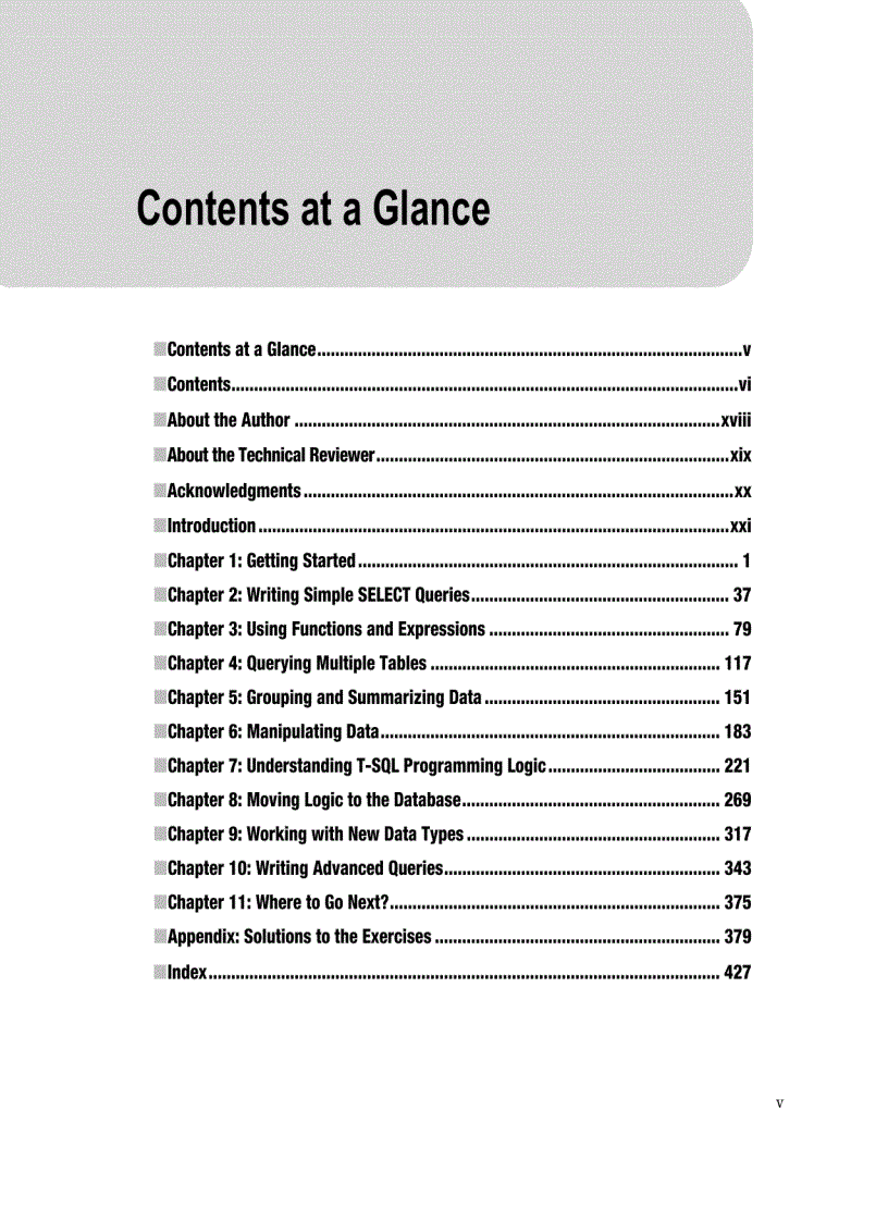 image for page Beginning T SQL 2008