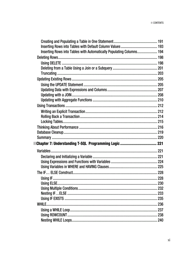 image for page Beginning T SQL 2008