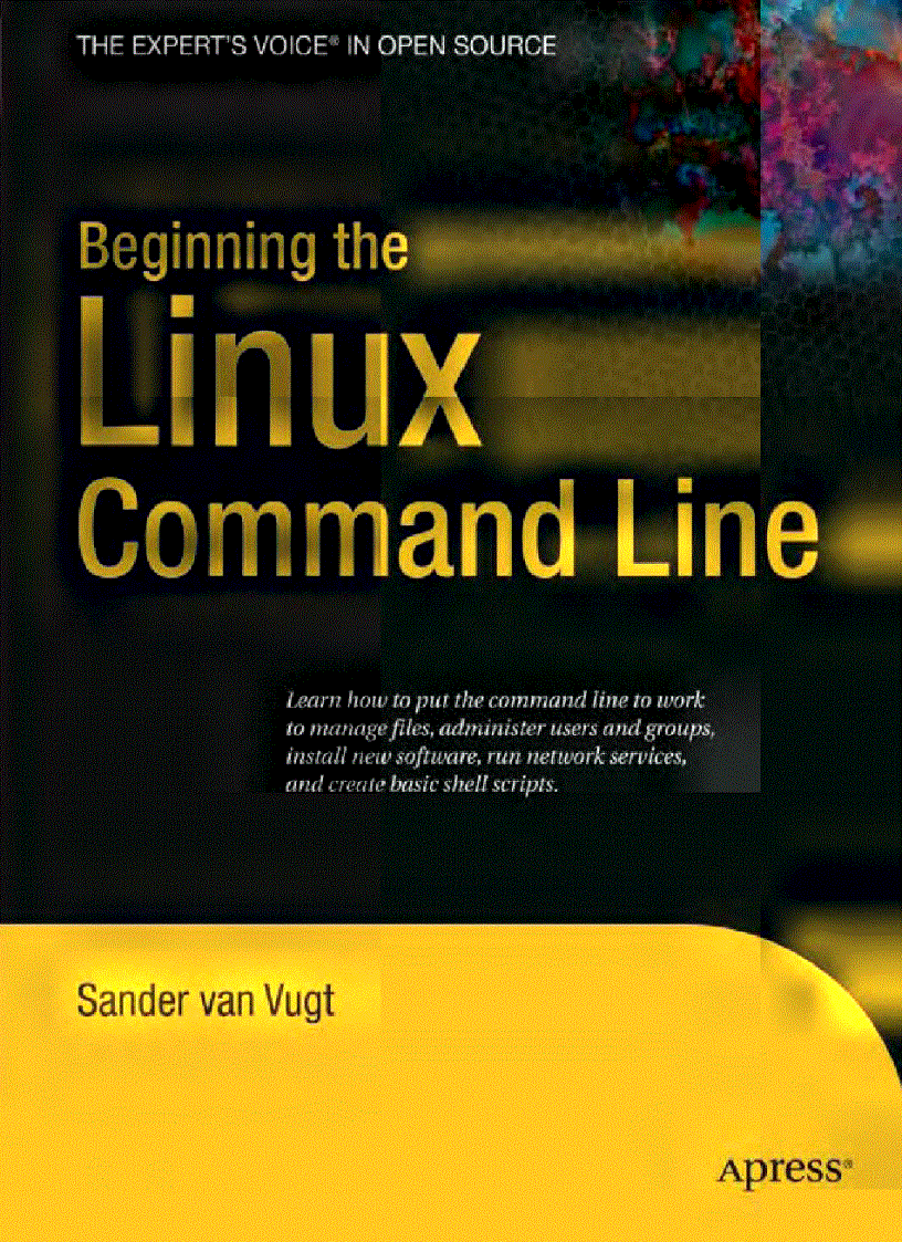 image for page Beginning the Linux Command Line