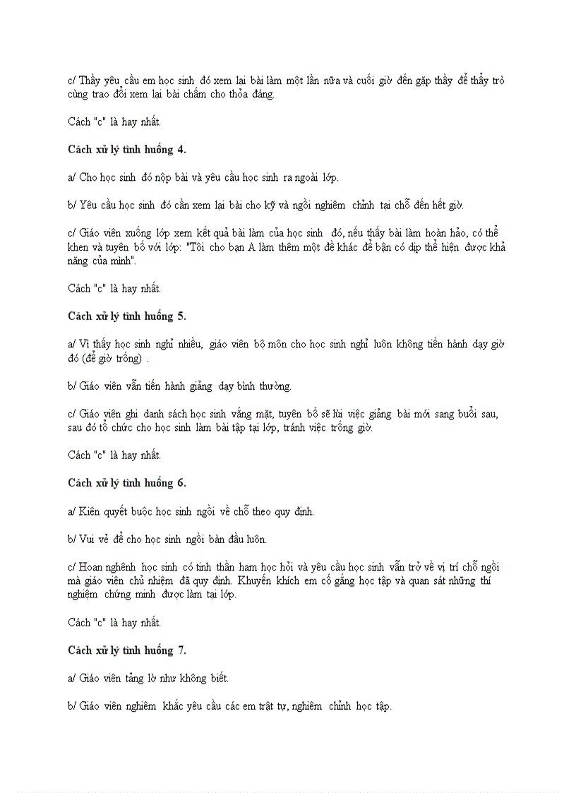 image for page Gv với các tình huống sp cách giải quyết