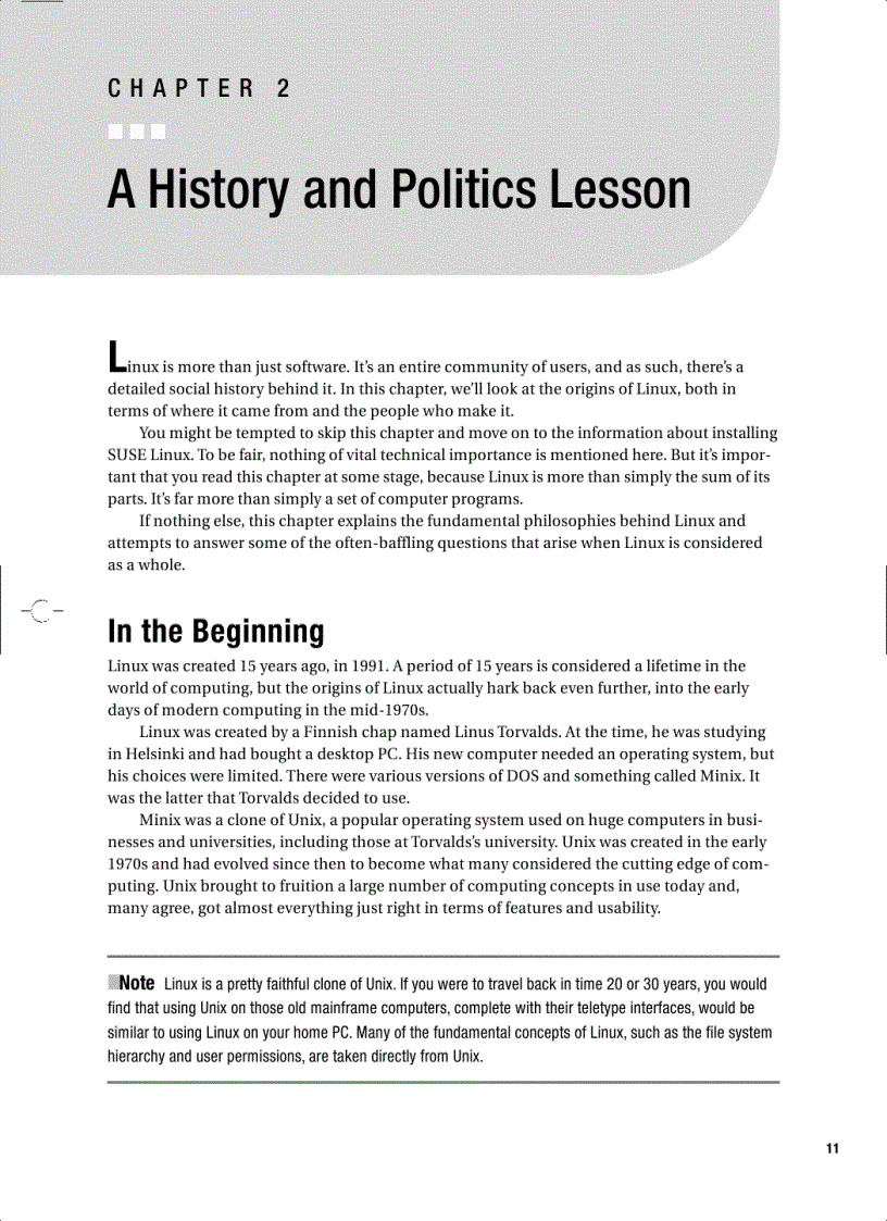 image for page Beginning SUSE Linux