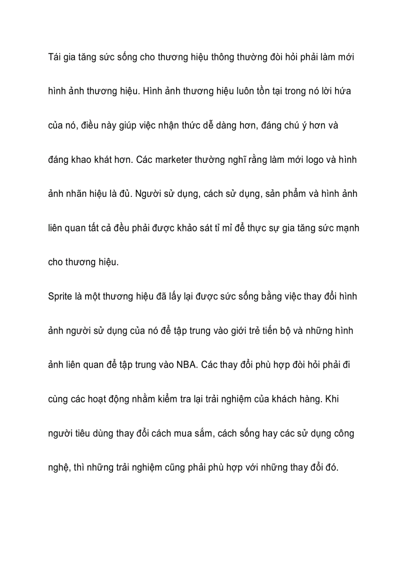 image for page Làm mới thương hiệu