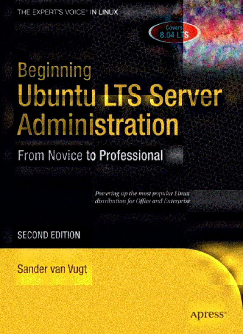 image for page Beginning Ubuntu LTS Server Administration From Novice to Professional