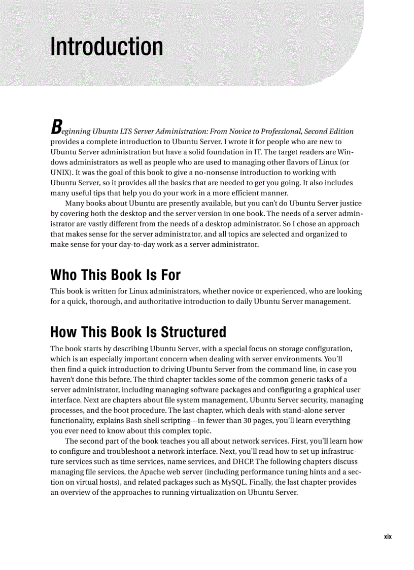 image for page Beginning Ubuntu LTS Server Administration From Novice to Professional