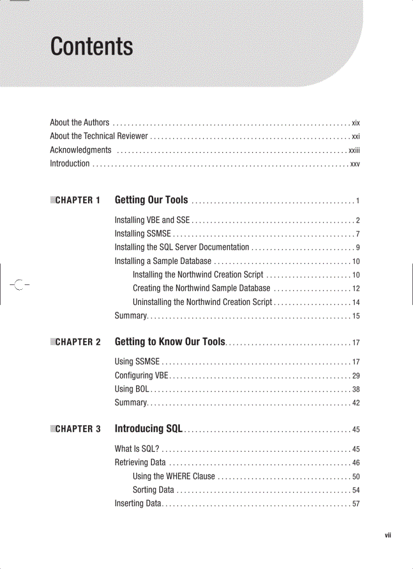 image for page Beginning VB 2005 Databases From Novice to Professional