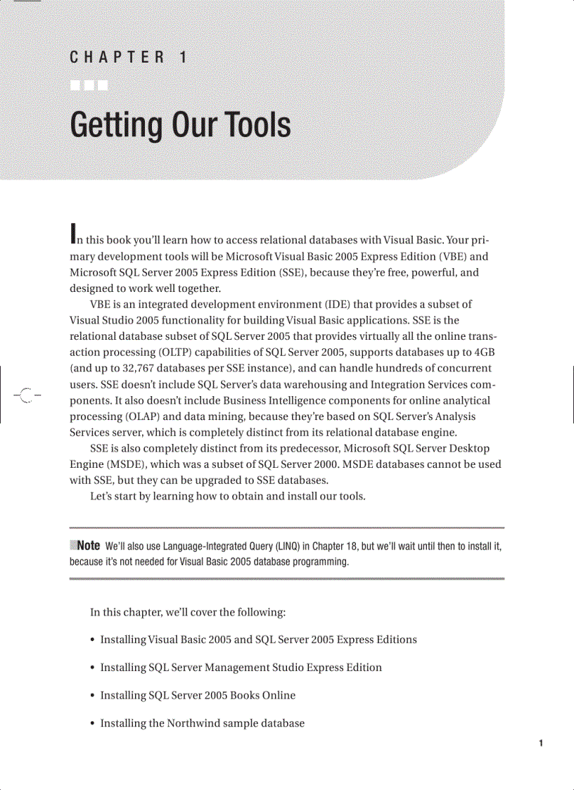image for page Beginning VB 2005 Databases From Novice to Professional