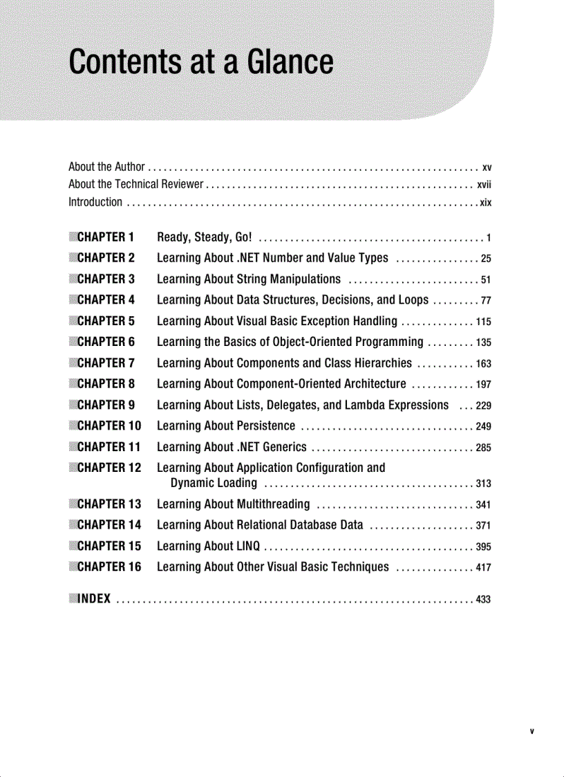 image for page Beginning VB 2008 From Novice to Professional