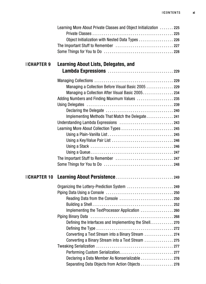 image for page Beginning VB 2008 From Novice to Professional