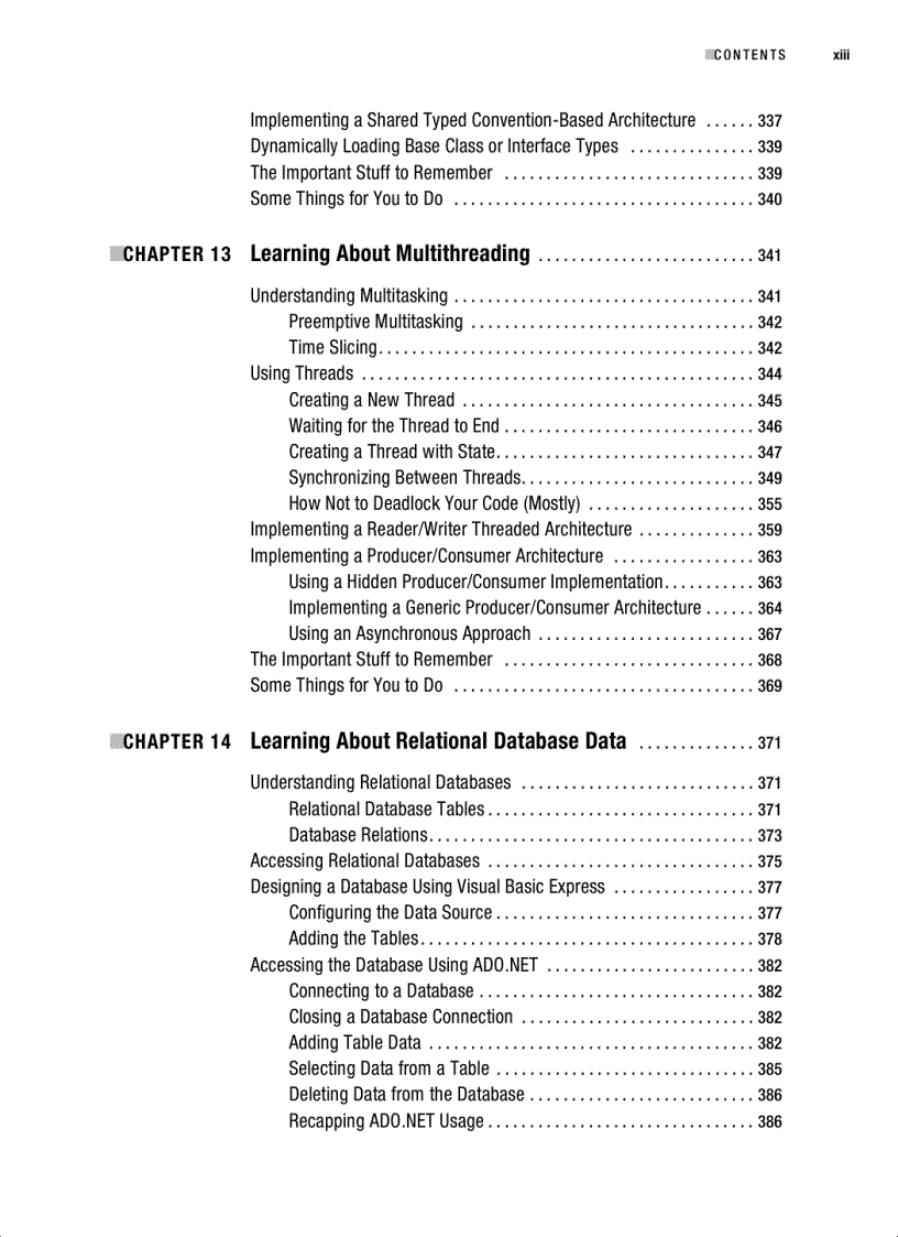 image for page Beginning VB 2008 From Novice to Professional