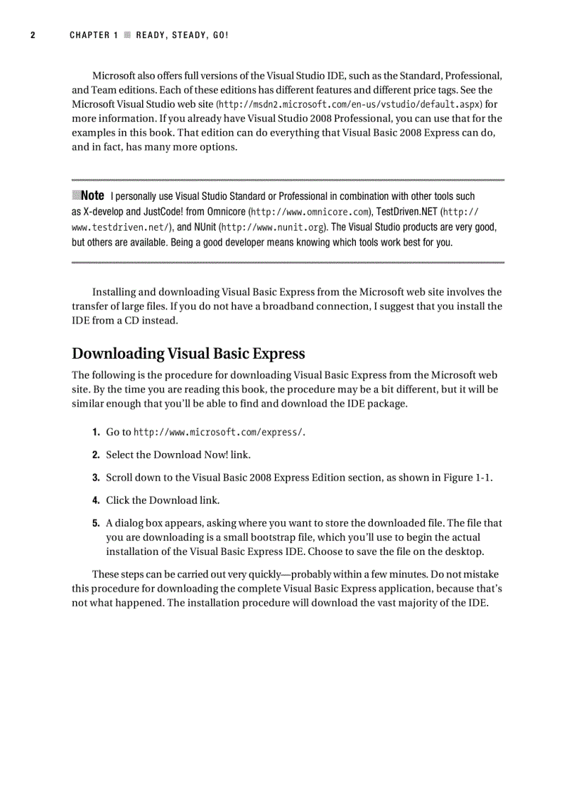 image for page Beginning VB 2008 From Novice to Professional