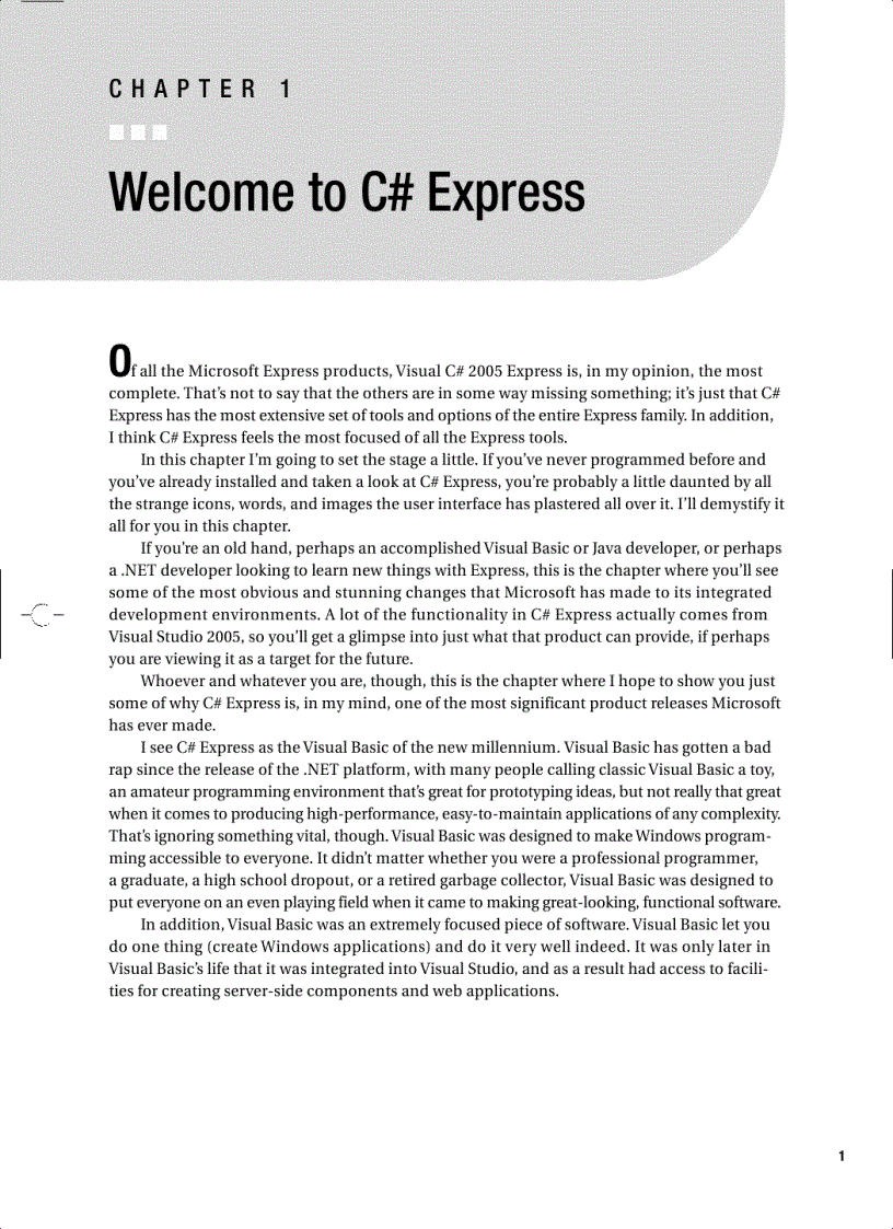 image for page Beginning Visual C 2005 Express Edition From Novice to Professional