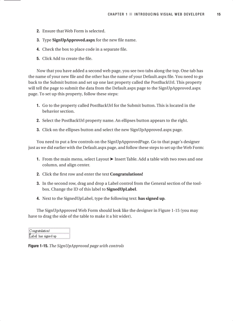 image for page Beginning Visual Web Developer 2005 Express From Novice to Professional