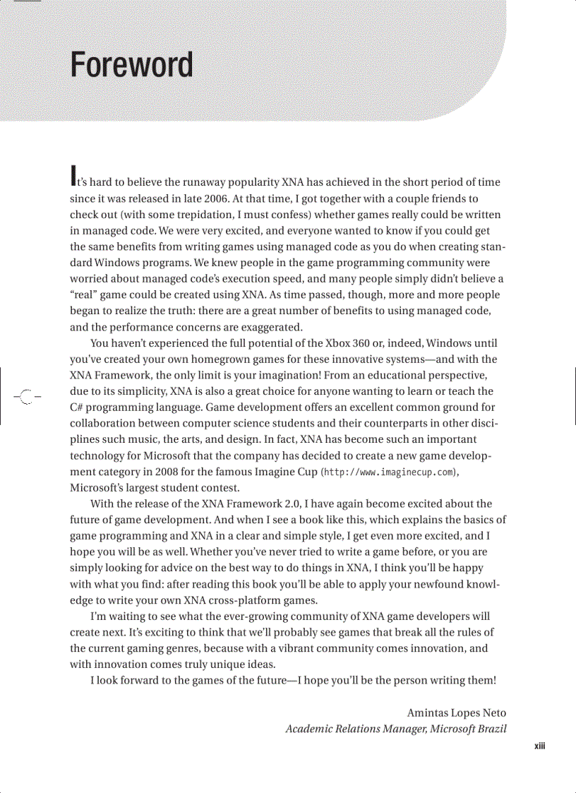 image for page Beginning XNA 2 0 Game Programming From Novice to Professional