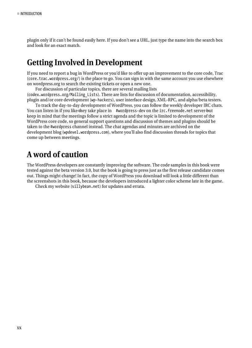 image for page Beginning WordPress 3 Make great websites the easy way