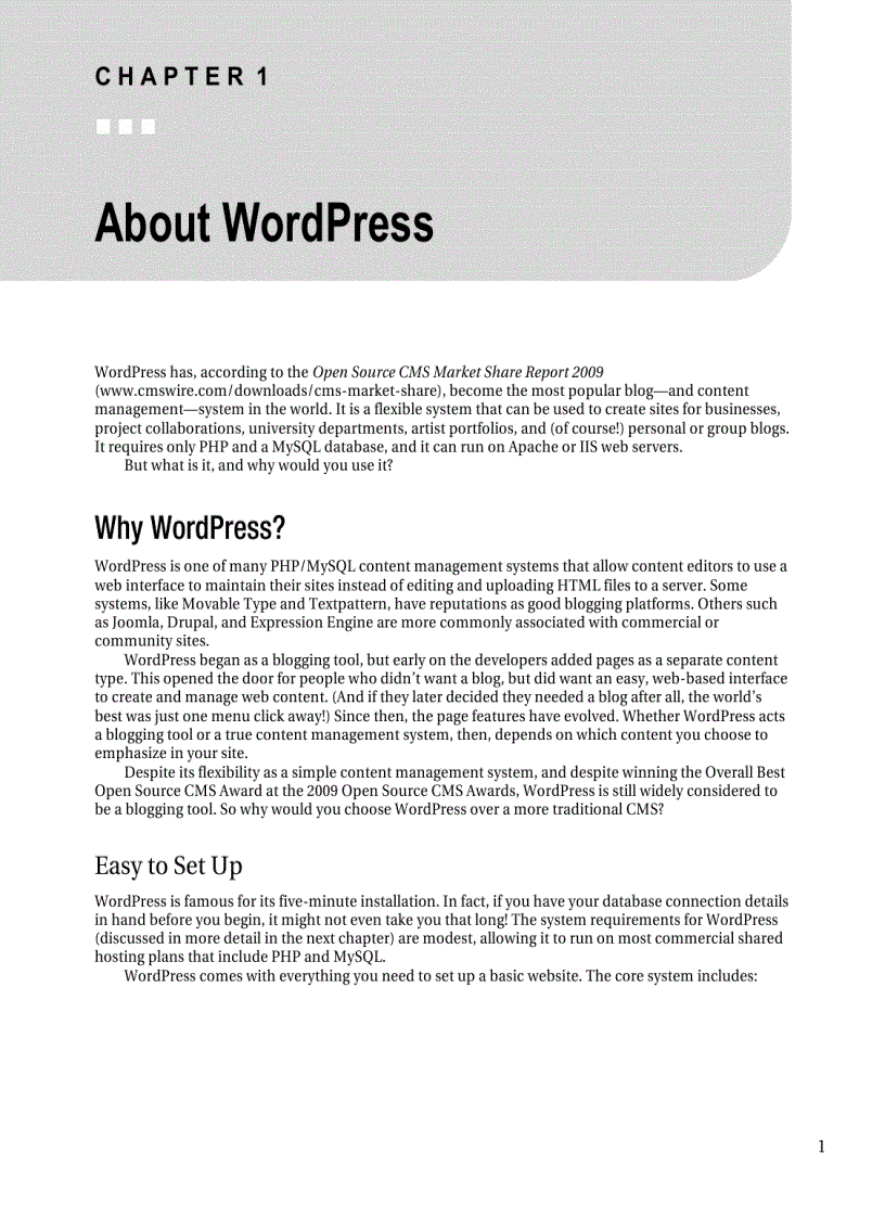 image for page Beginning WordPress 3 Make great websites the easy way