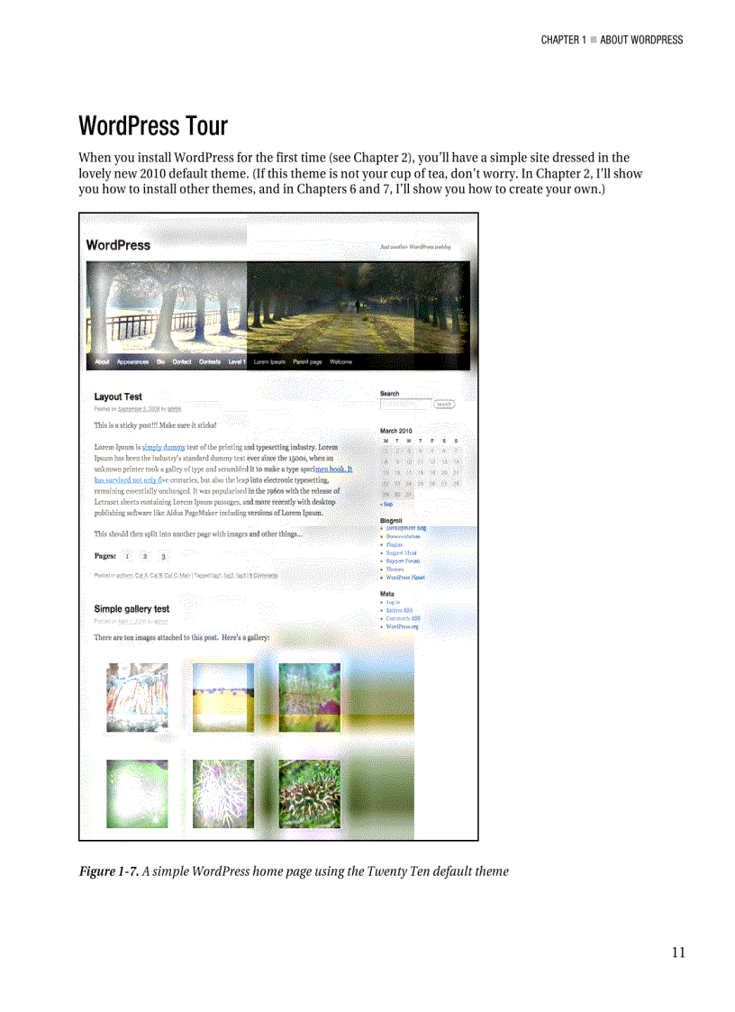 image for page Beginning WordPress 3 Make great websites the easy way