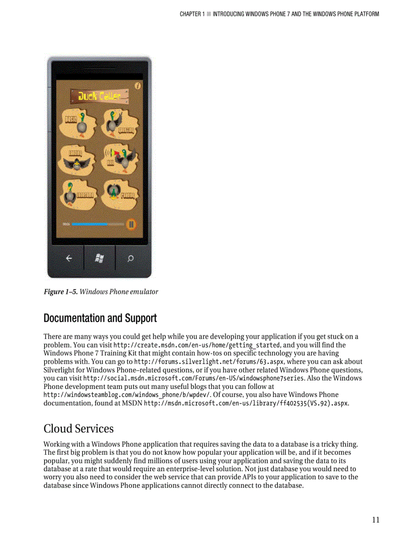 image for page Beginning Windows Phone 7 Development