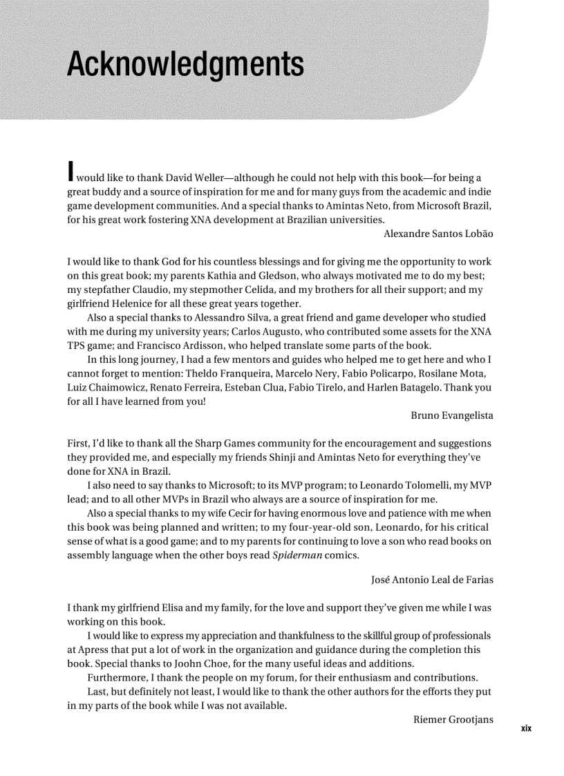 image for page Beginning XNA 3 0 Game Programming From Novice to Professional