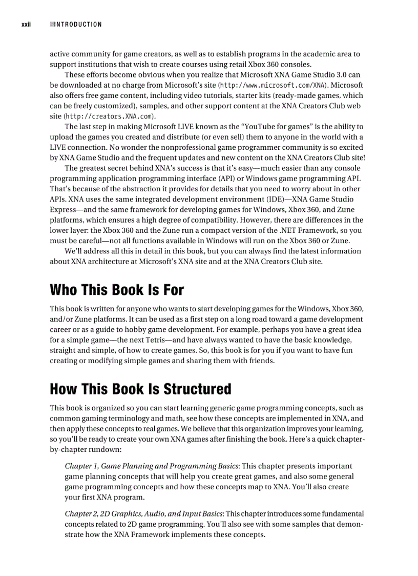 image for page Beginning XNA 3 0 Game Programming From Novice to Professional