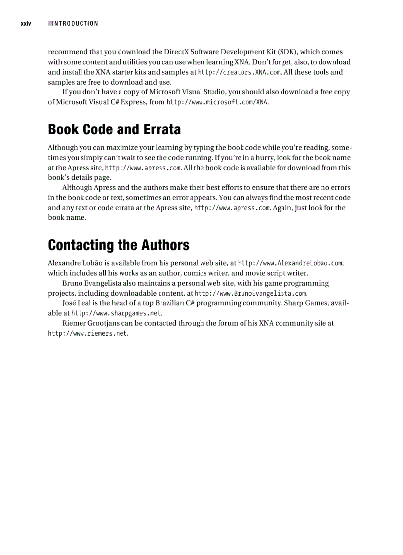 image for page Beginning XNA 3 0 Game Programming From Novice to Professional